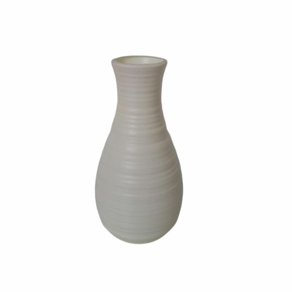 Vaso Branco Solitário M 